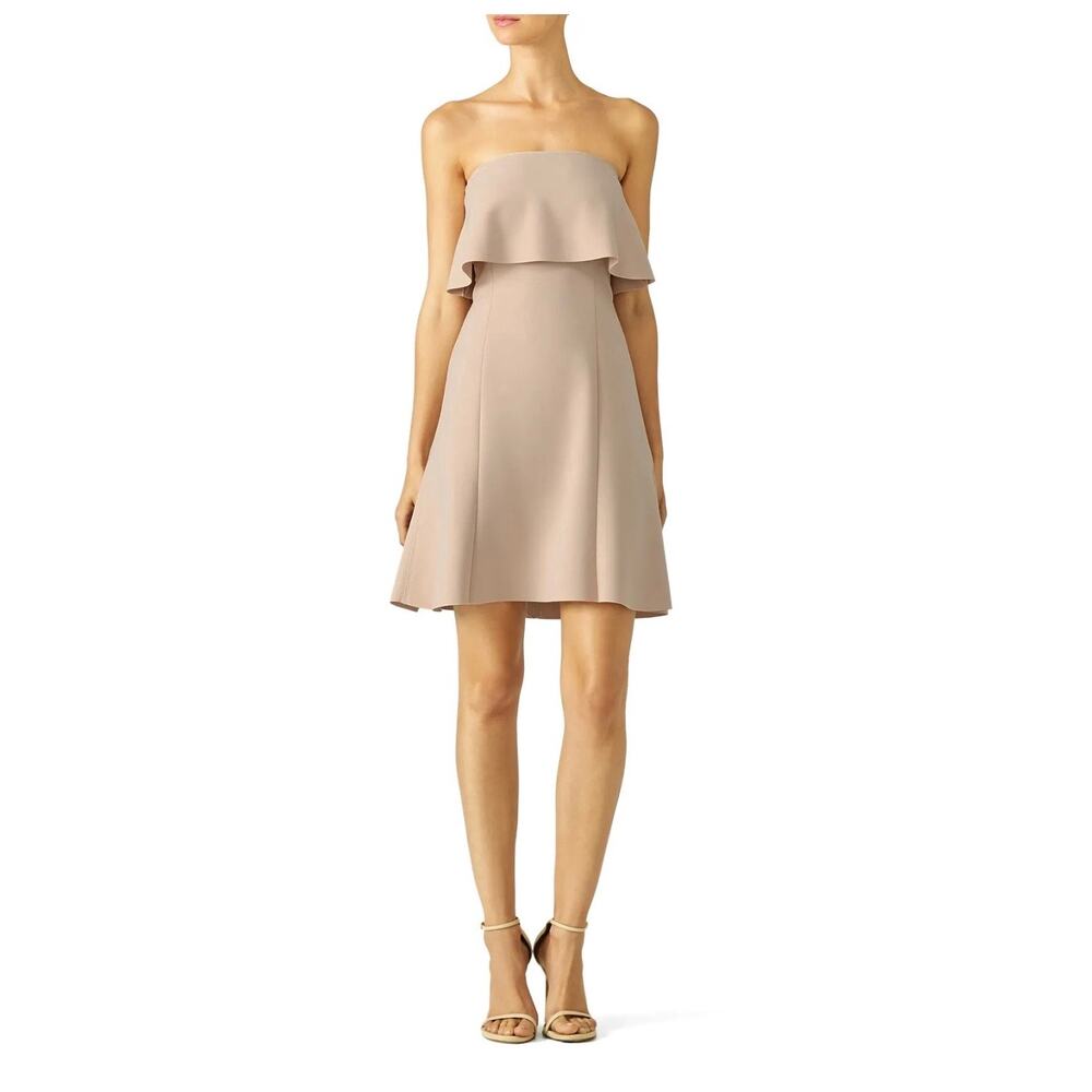Elizabeth & James Pink Off Shoulder 12